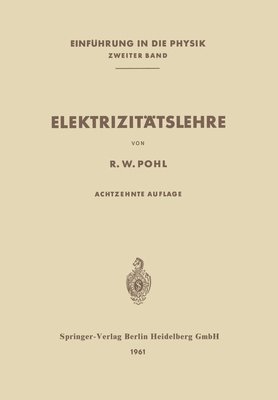 bokomslag Elektrizittslehre