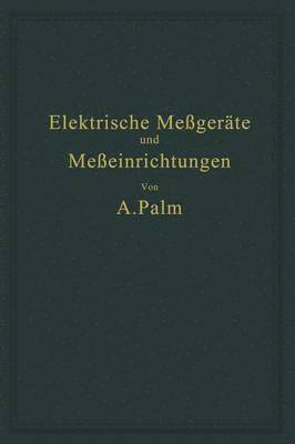 bokomslag Elektrische Megerte und Meeinrichtungen