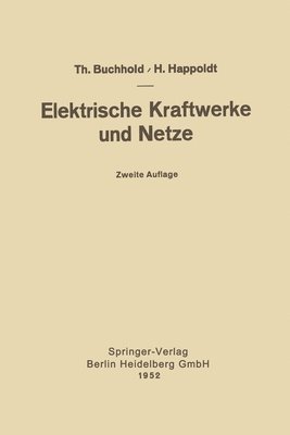 bokomslag Elektrische Kraftwerke und Netze