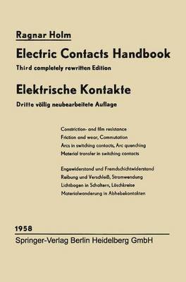 Elektrische Kontakte / Electric Contacts Handbook 1