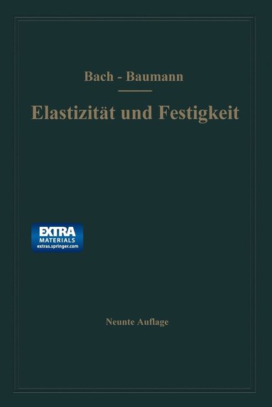 bokomslag Elastizität und Festigkeit