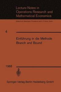 bokomslag Einfhrung in die Methode Branch and Bound