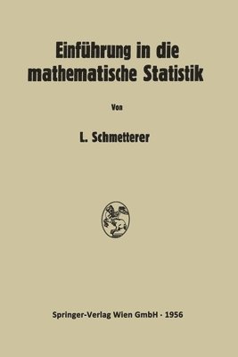 bokomslag Einfhrung in die Mathematische Statistik