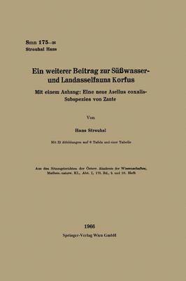 bokomslag Ein weiterer Beitrag zur Swasser- und Landasselfauna Korfus