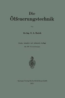 bokomslag Die OElfeuerungstechnik