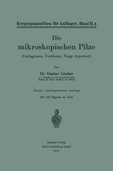 bokomslag Die mikroskopischen Pilze