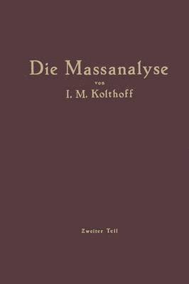 Die Massanalyse 1