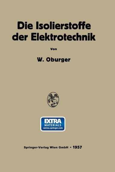 bokomslag Die Isolierstoffe der Elektrotechnik