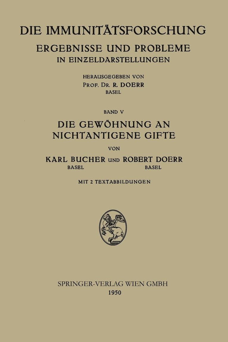 Die Gewöhnung an Nichtantigene Gifte