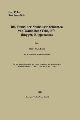 Die Fauna der Neuhauser Schichten von Waidhofen/Ybbs, N. (Dogger, Klippenzone) 1