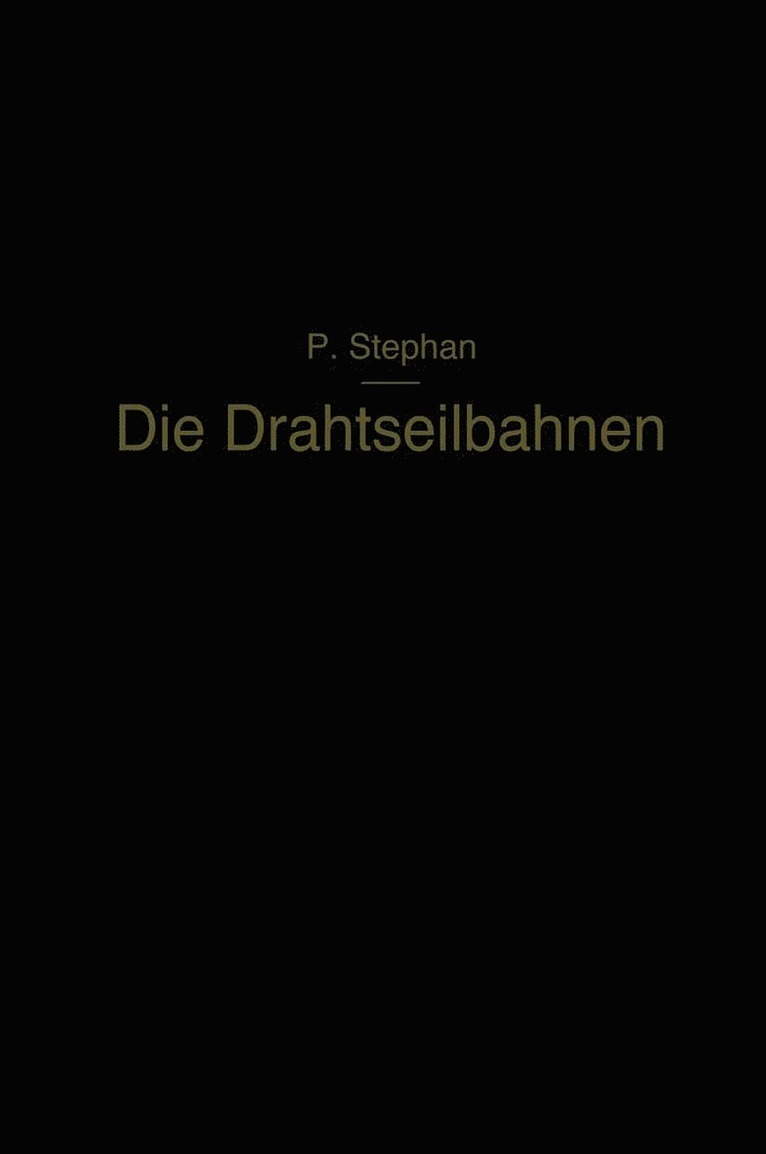 Die Drahtseilbahnen