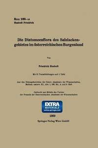 bokomslag Die Diatomeenflora des Salzlackengebietes im sterreichischen Burgenland