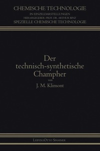 bokomslag Der Technisch-Synthetische Campher