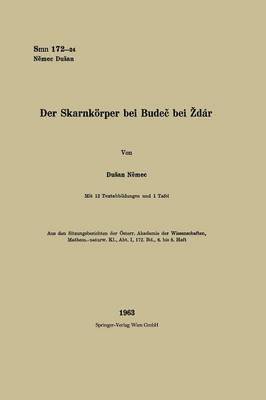 bokomslag Der Skarnkörper bei Bude? bei ?d'ár