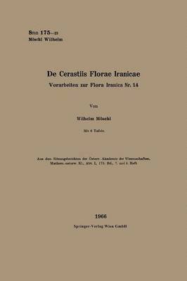 De Cerastiis Florae Iranicae 1