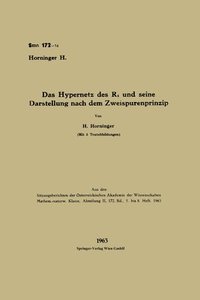 bokomslag Das Hypernetz des R4 und seine Darstellung nach dem Zweispurenprinzip