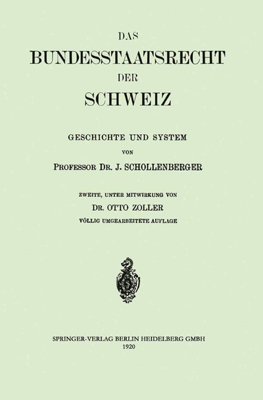 bokomslag Das Bundesstaatsrecht der Schweiz