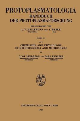 bokomslag Chemistry and Physiology of Mitochondria and Microsomes