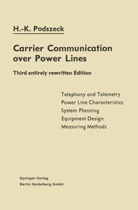 bokomslag Carrier Communication over Power Lines