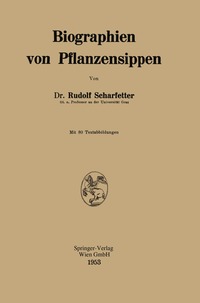 bokomslag Biographien von Pflanzensippen