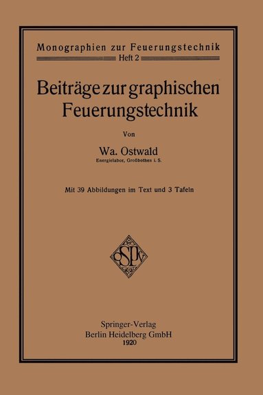 bokomslag Beitrge zur graphischen Feuerungstechnik