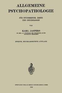 bokomslag Allgemeine Psychopathologie fr Studierende, rzte und Psychologen