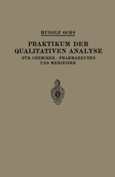 bokomslag Praktikum der Qualitativen Analyse