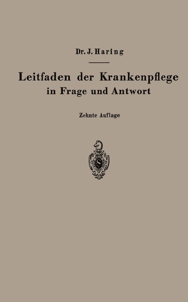 bokomslag Leitfaden der Krankenpflege in Frage und Antwort