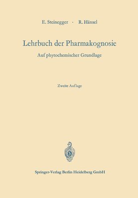 bokomslag Lehrbuch der Pharmakognosie