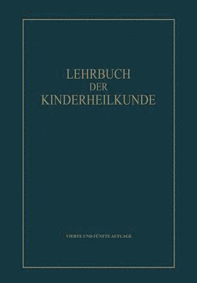 bokomslag Lehrbuch der Kinderheilkunde von