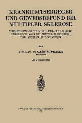 bokomslag Krankheitserreger und Gewebsbefund bei Multipler Sklerose