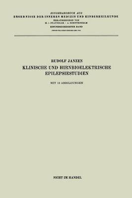 bokomslag Klinische und hirnbioelektrische Epilepsiestudien