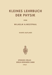 bokomslag Kleines Lehrbuch der Physik