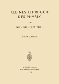 bokomslag Kleines Lehrbuch der Physik