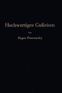 bokomslag Hochwertiges Gußeisen