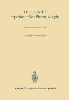 bokomslag General Pharmacology