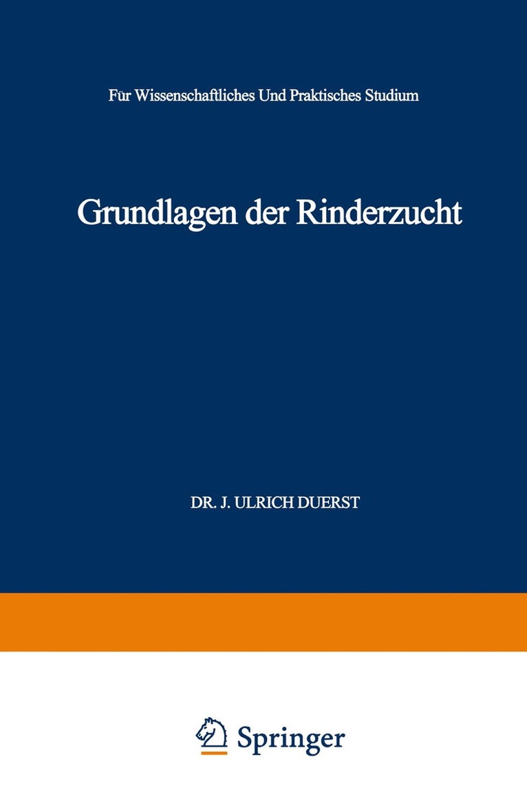 Grundlagen der Rinderzucht