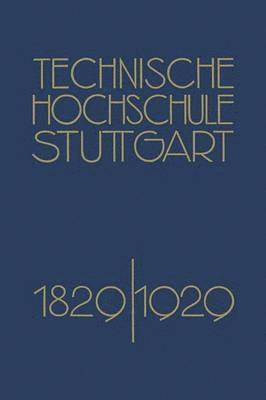 bokomslag Festschrift der Technischen Hochschule Stuttgart