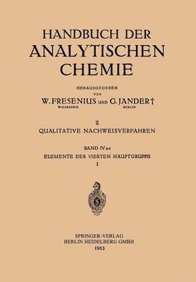 Elemente der Vierten Hauptgruppe