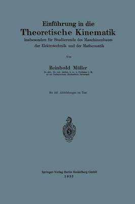 Einfhrung in die Theoretische Kinematik 1