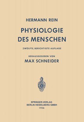 Einfhrung in die Physiologie des Menschen 1