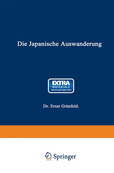 bokomslag Die Japanische Auswanderung