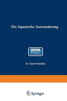 Die Japanische Auswanderung 1