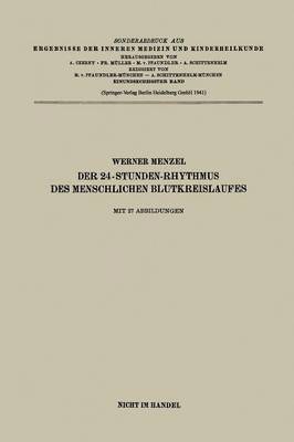 bokomslag Der 24-Stunden-Rhythmus des menschlichen Blutkreislaufes