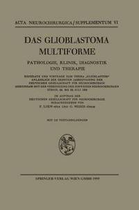 bokomslag Das Glioblastoma Multiforme