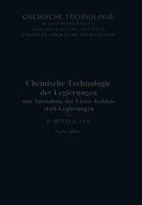 bokomslag Chemische Technologie der Legierungen