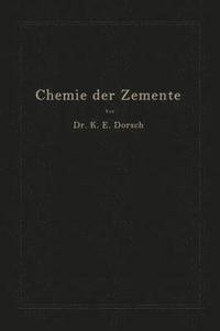 bokomslag Chemie der Zemente (Chemie der hydraulischen Bindemittel)