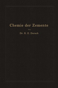 bokomslag Chemie der Zemente (Chemie der hydraulischen Bindemittel)