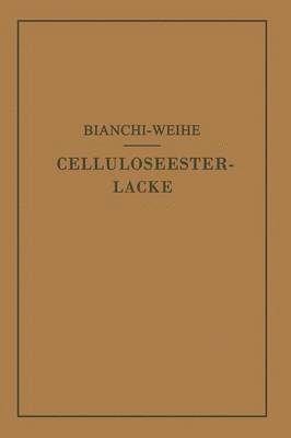 Celluloseesterlacke 1