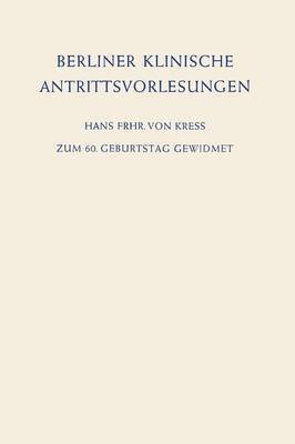 Berliner Klinische Antrittsvorlesungen